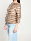 reversible short down jacket
