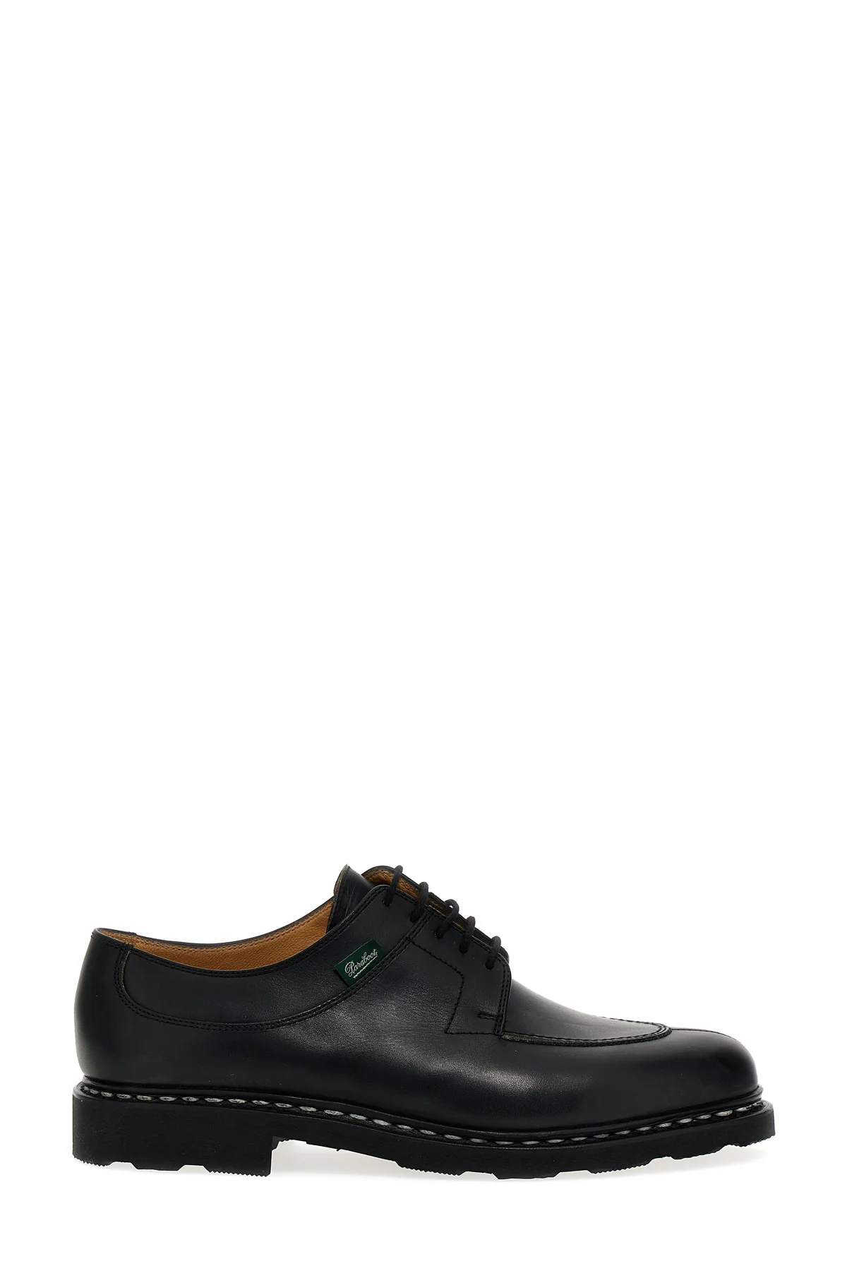 PARABOOT 6 plexiglas leather lace up shoes