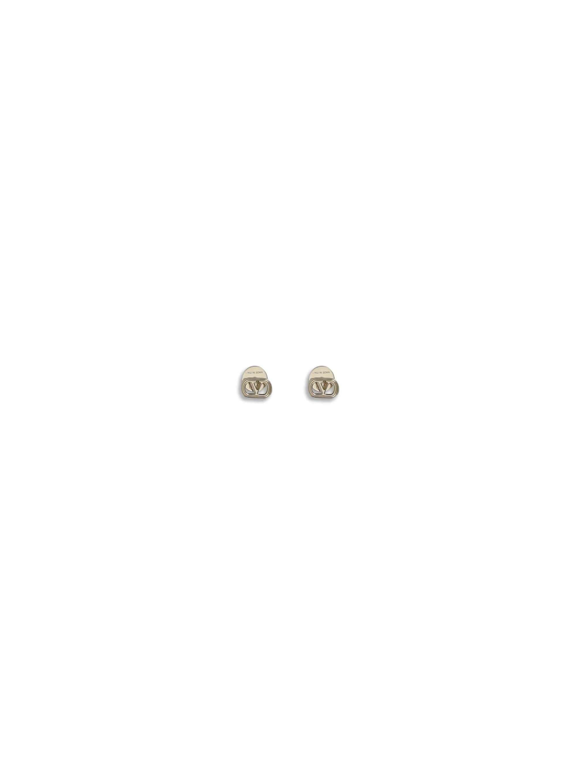 ovalette earrings in metal