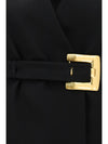 grain de poudre blazer with belt