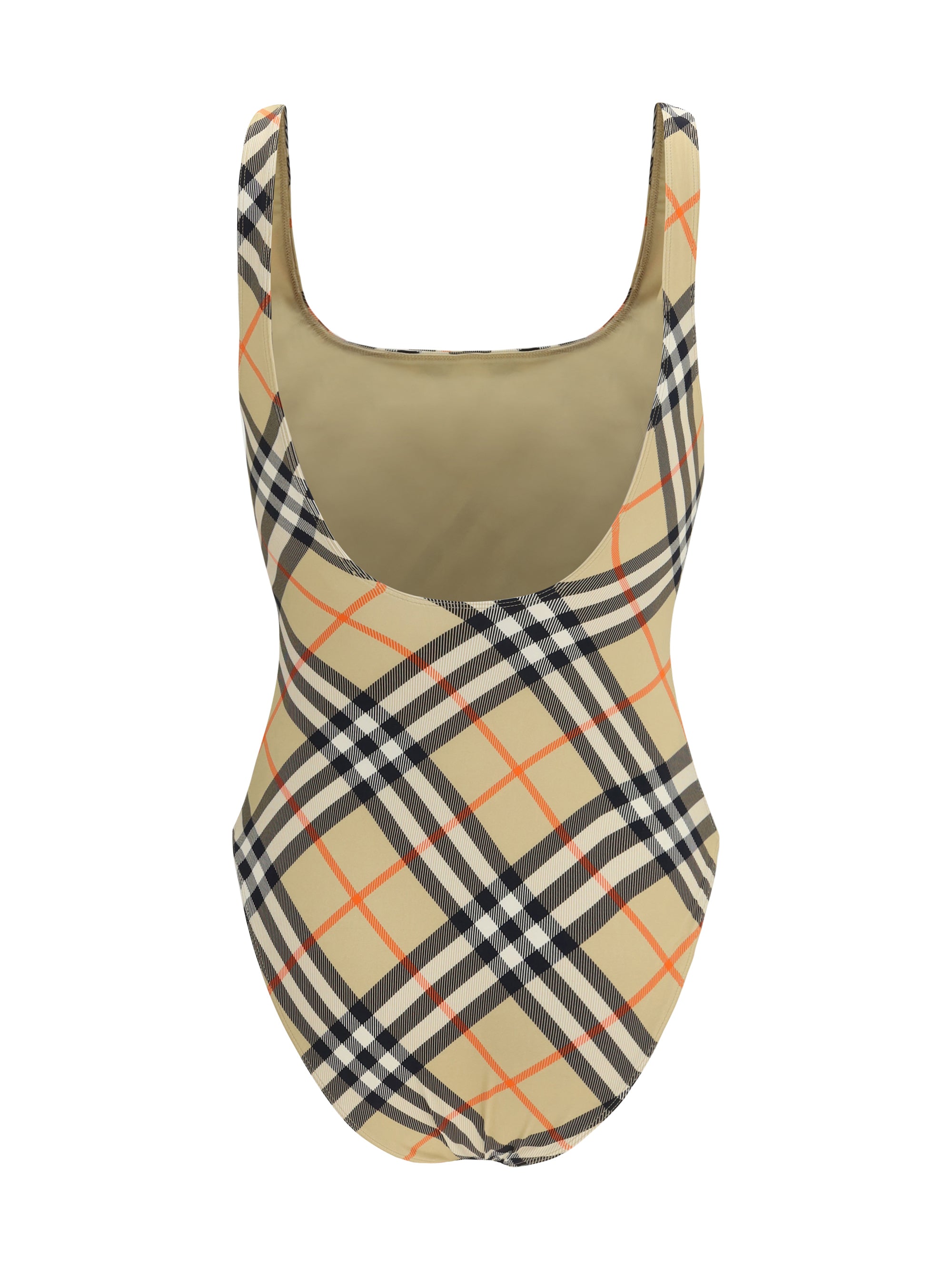 BURBERRY S check swimsuit