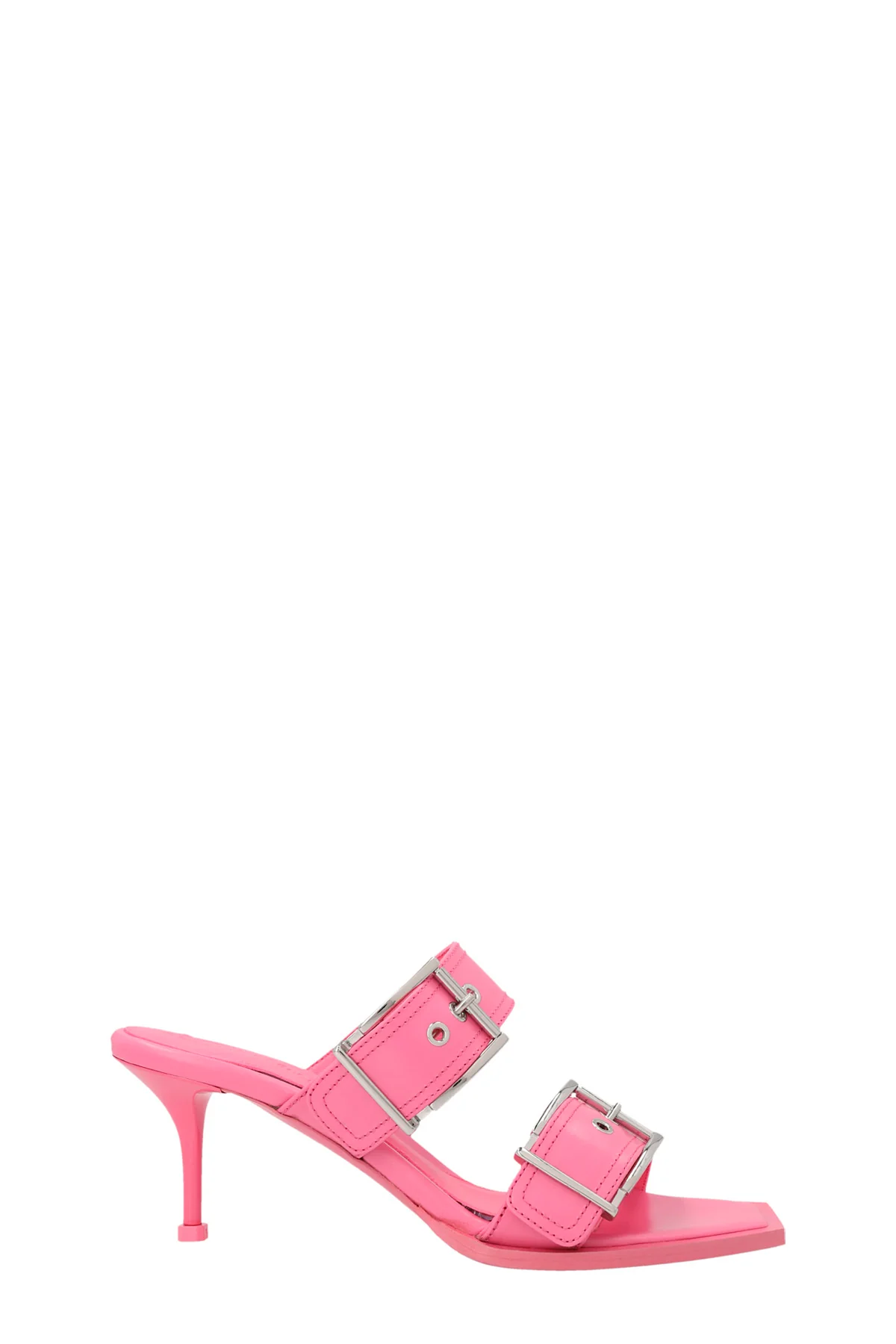 MCQUEEN 35 punk leather sandals