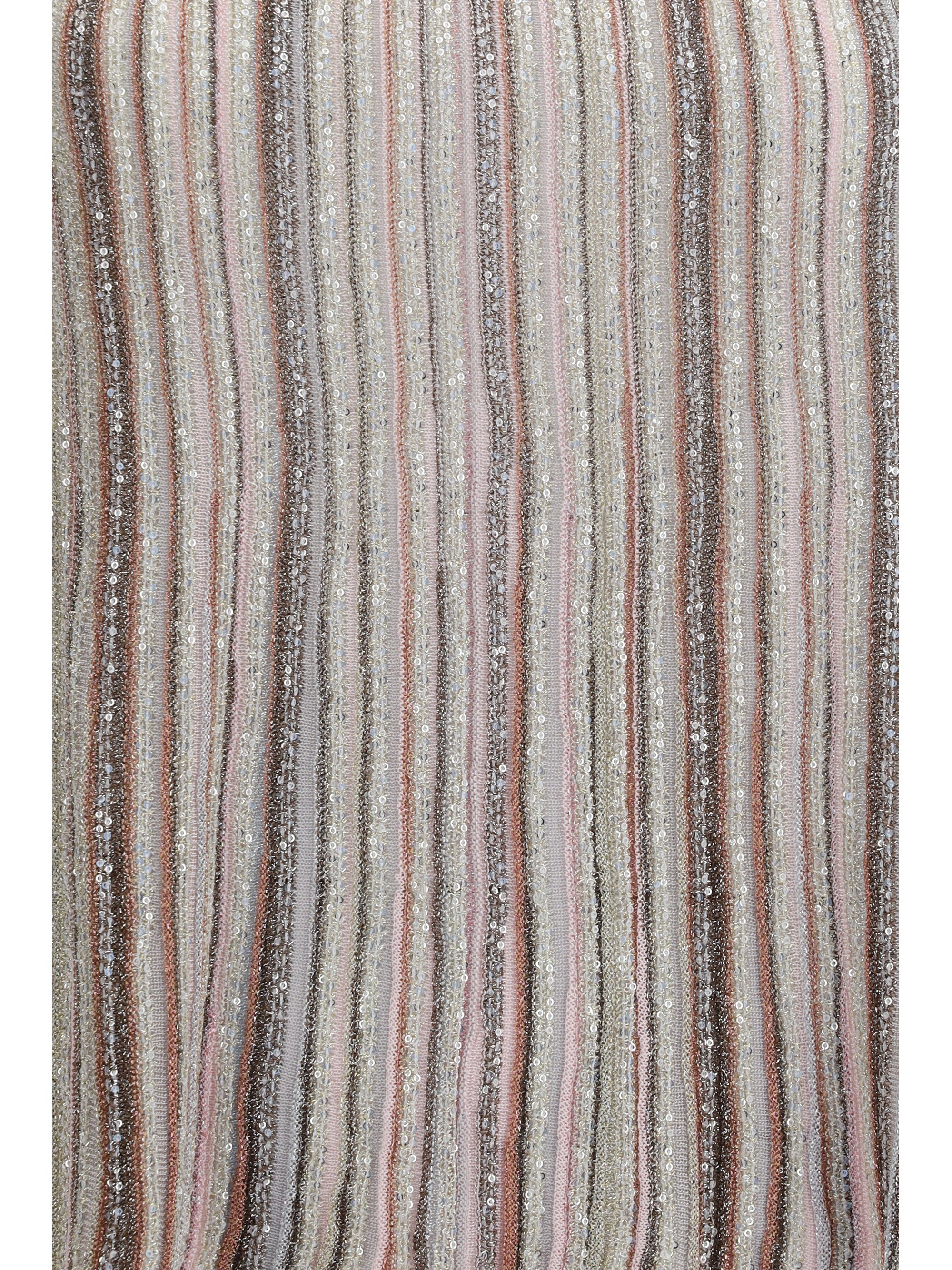 sleeveless ribbed sequin top