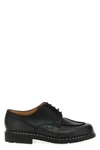 chamboard leather derby shoes