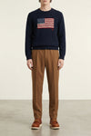 cotton knit sweater