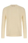 braided wool and cashmere blend sweater