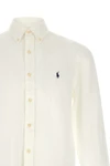 button-down style linen shirt