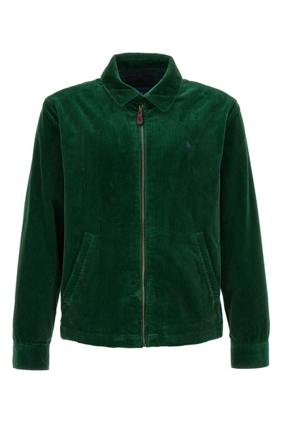 garment-dyed wide corduroy wynton jacket