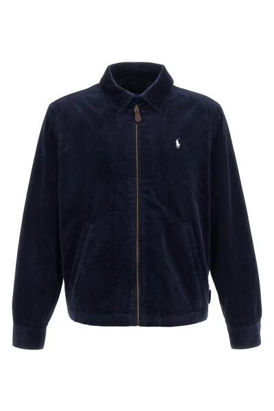 garment-dyed wide corduroy wynton jacket