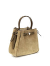 romy suede bucket bag