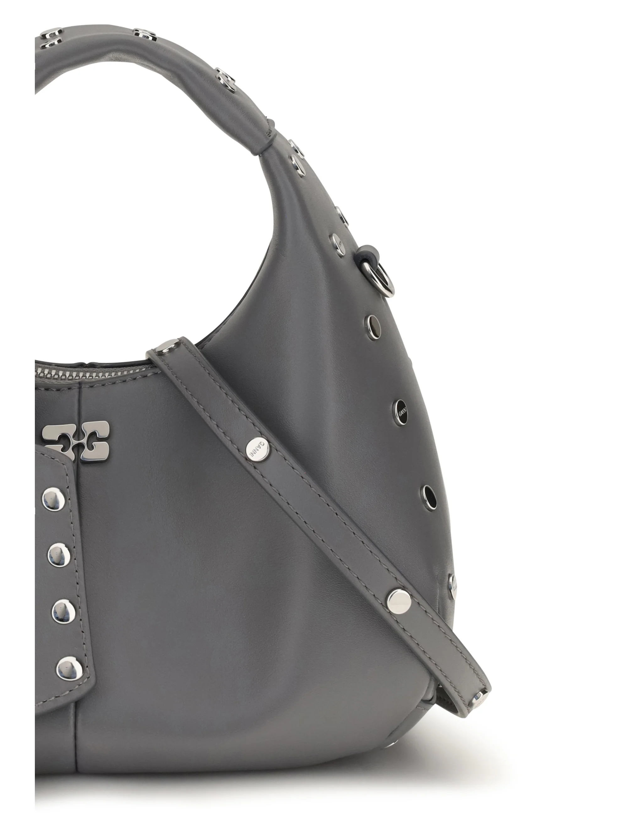 mini studded hobo handbag