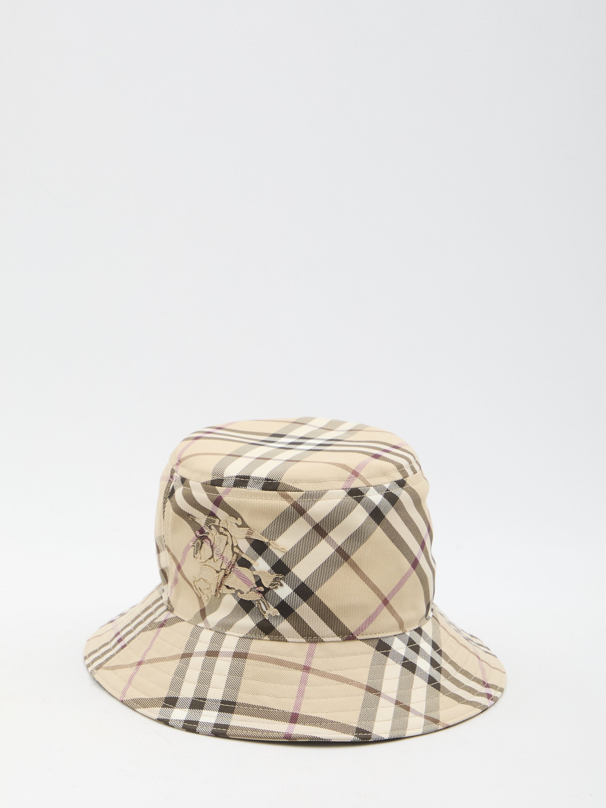 check bucket hat