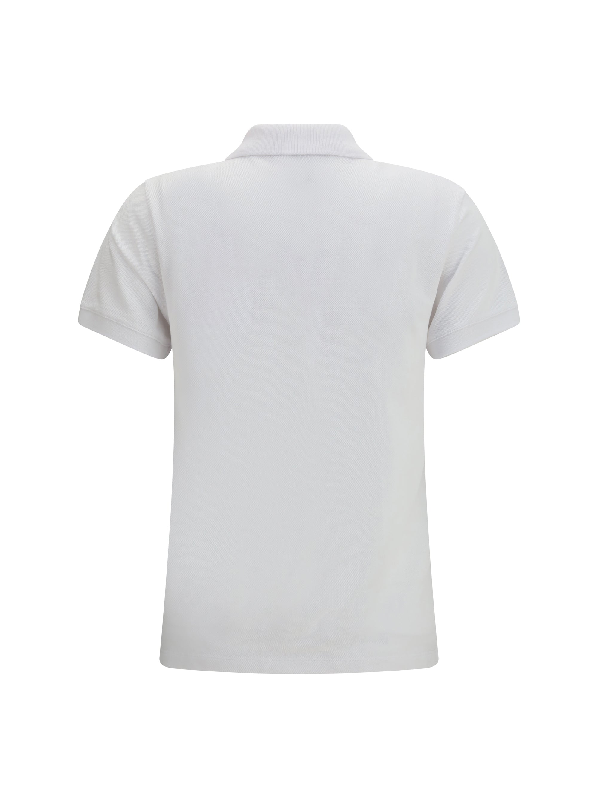 MAISON KITSUNÉ L fox embroidered polo shirt