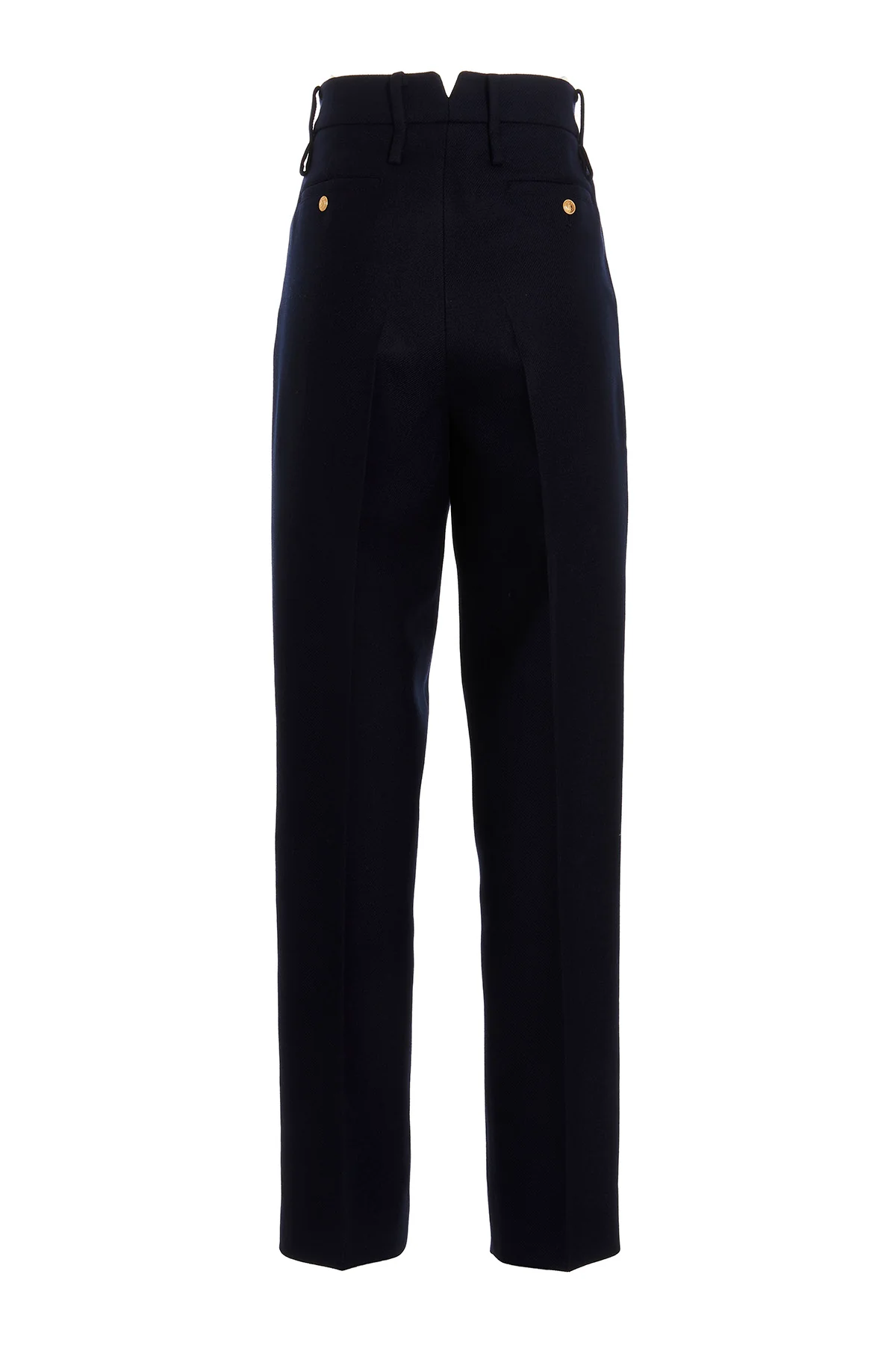 GUCCI 40 dark blue cachemire pants