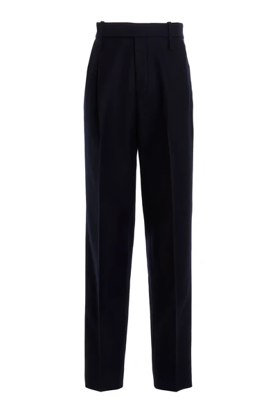 dark blue cachemire pants