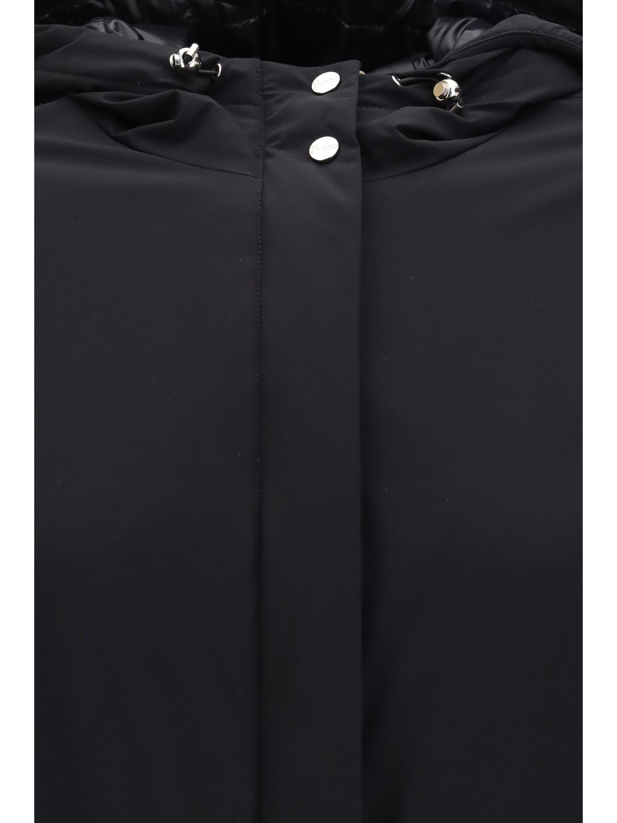 hooded down jacket