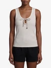tierra lace-up top