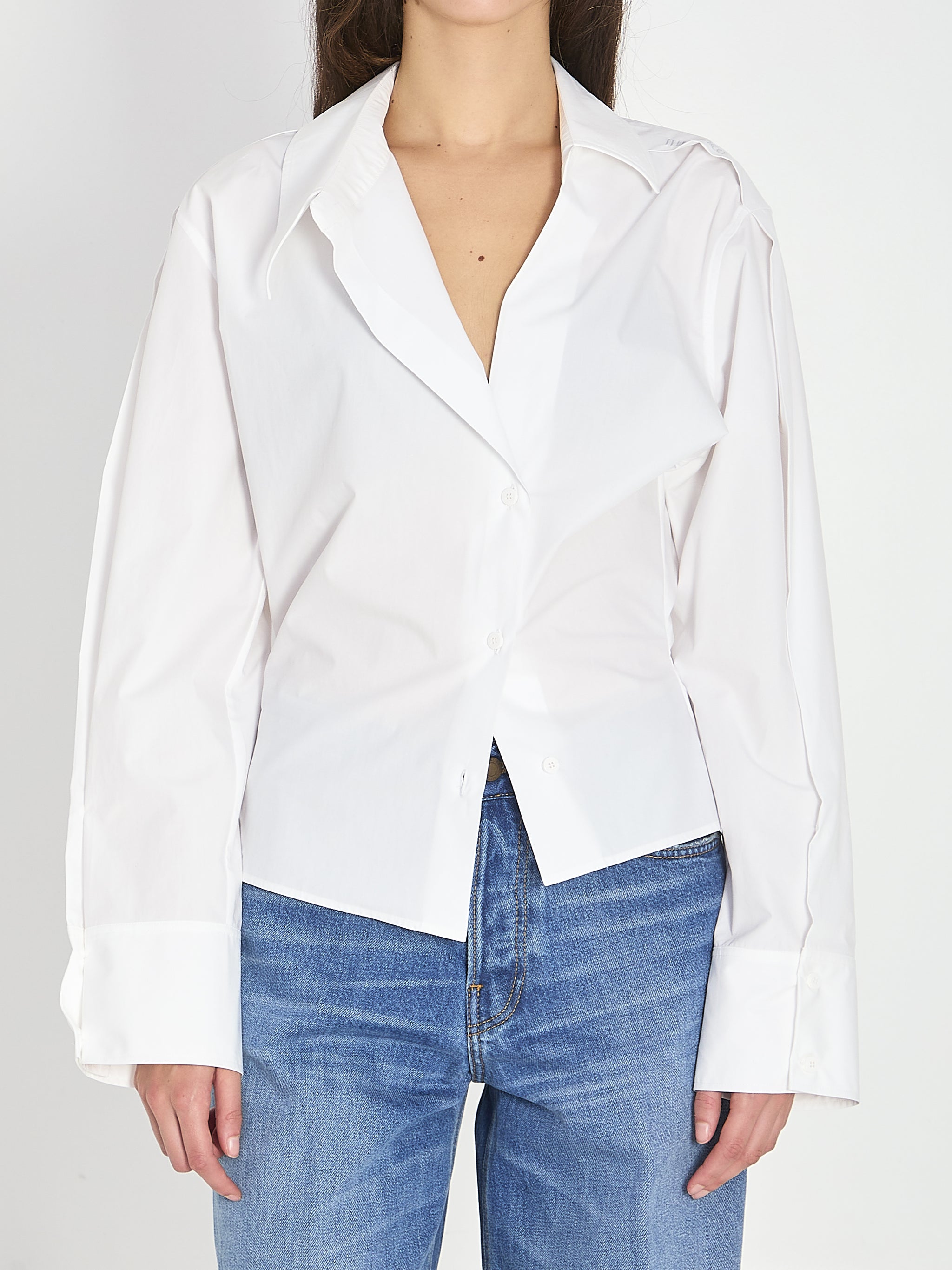 white shirt