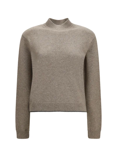 la maille cashmere creweck sweater