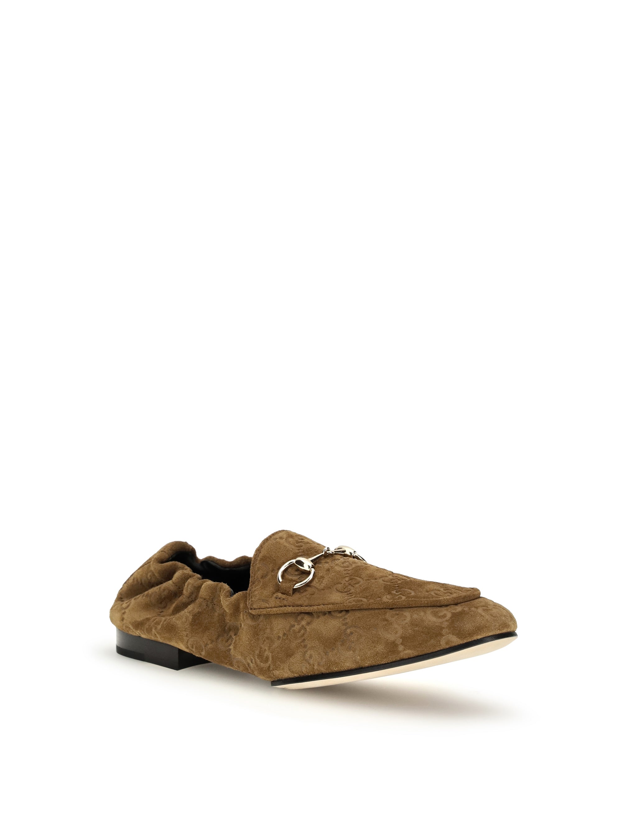 gg suede loafers