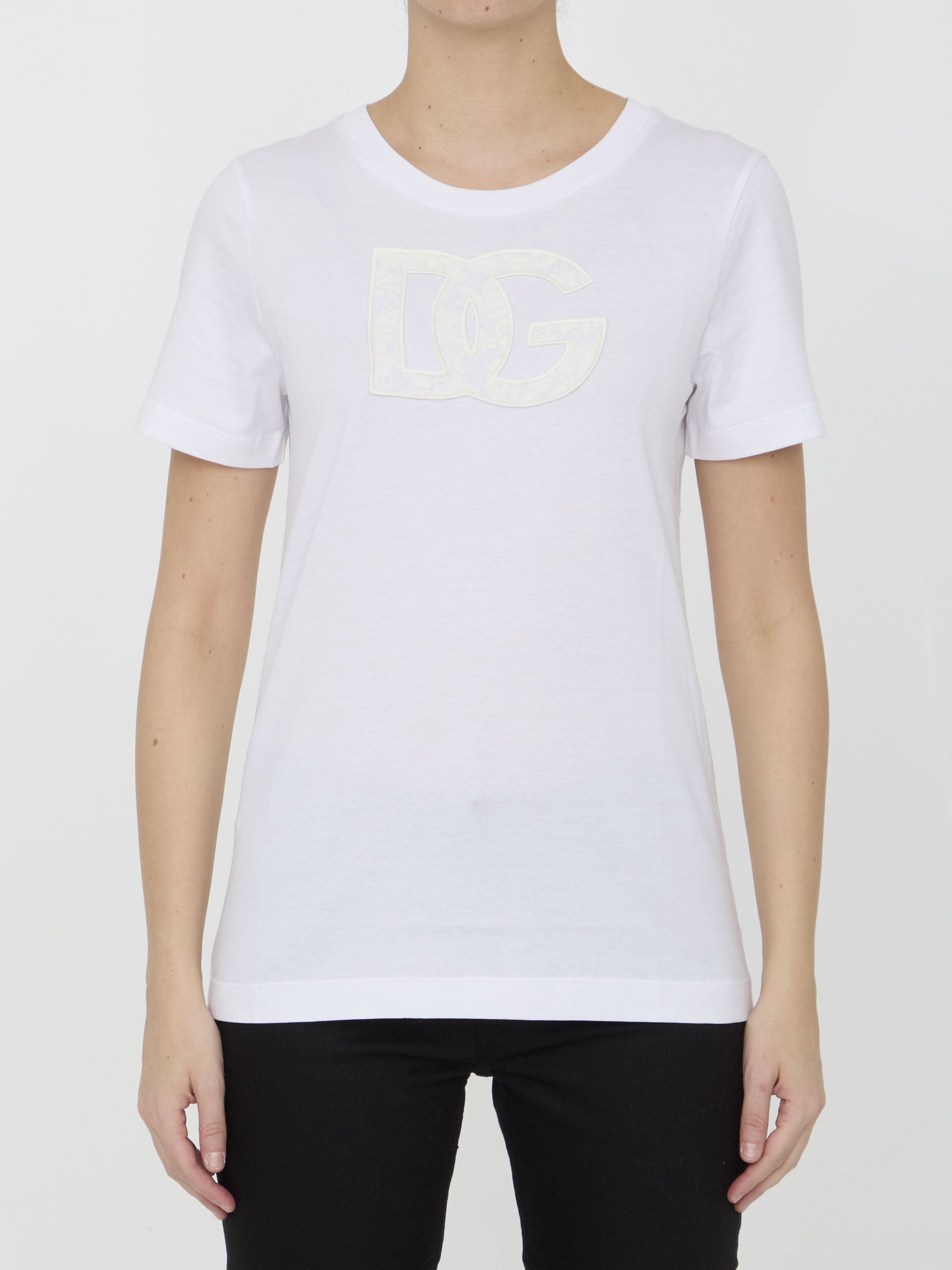 DOLCEamp;GABBANA 40 t-shirt with dg logo