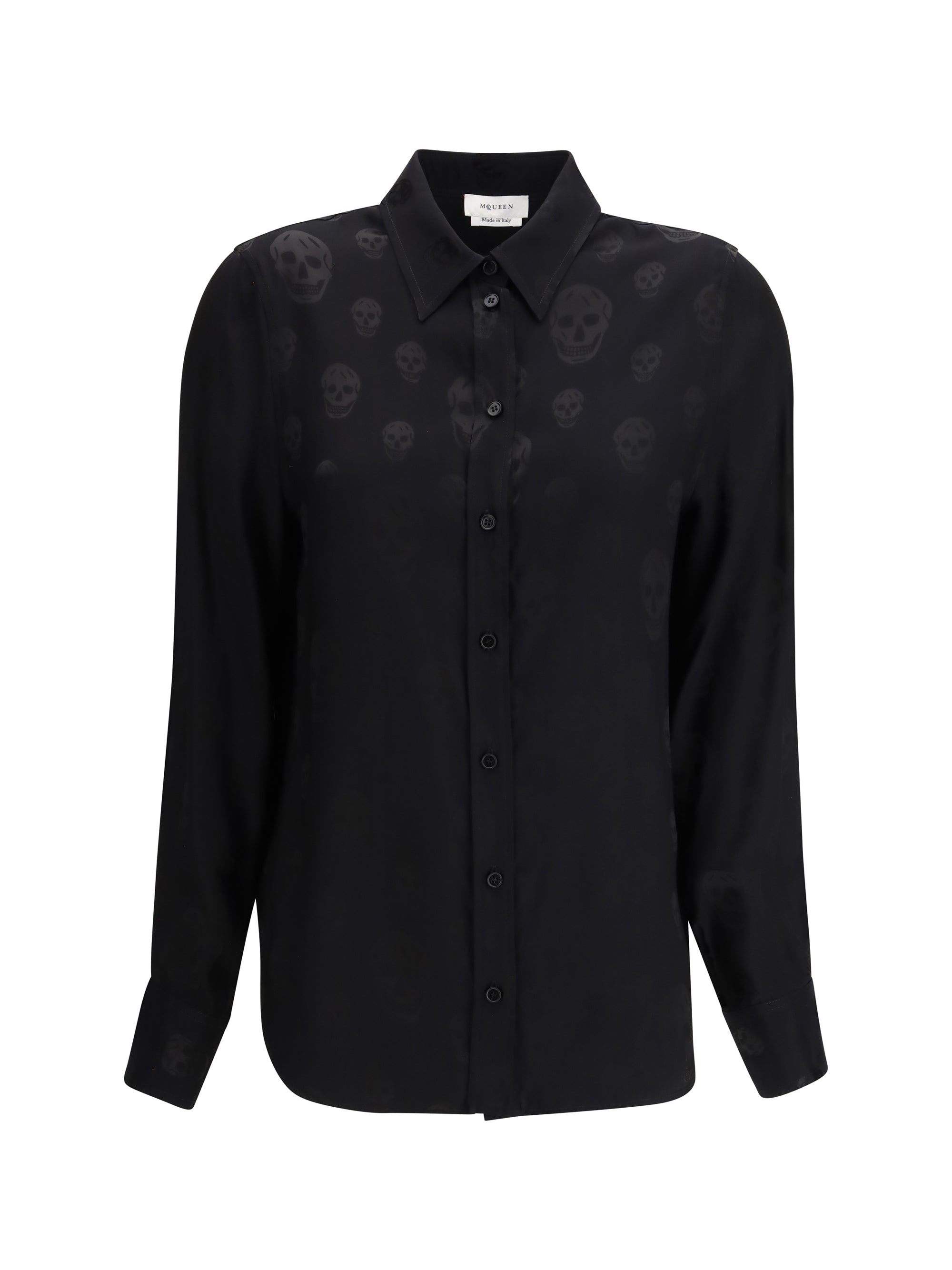 ALEXANDER MCQUEEN 42 shirt with skull motif