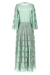 mariko mori long dress in viscose blend