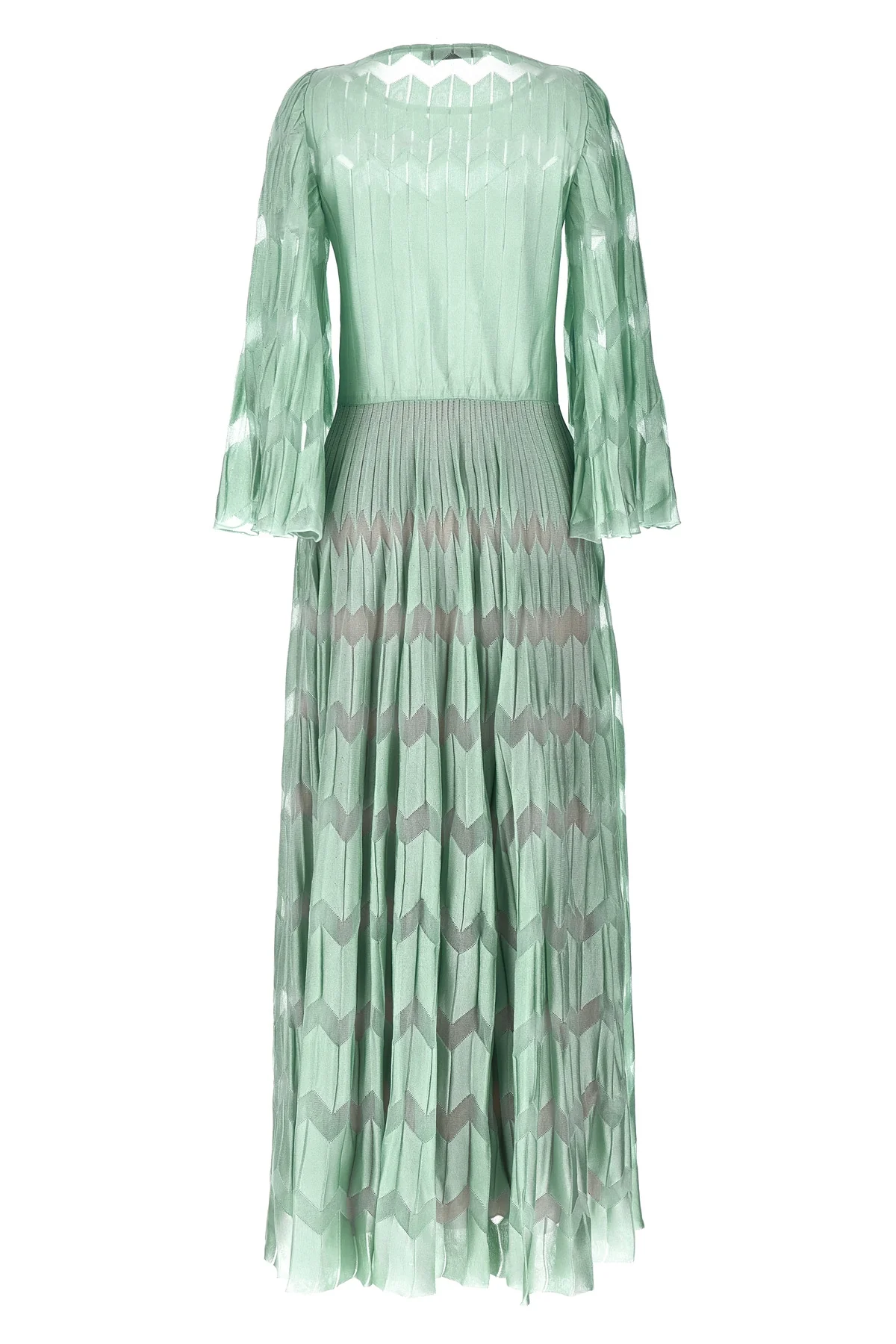 mariko mori long dress in viscose blend