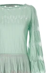 mariko mori long dress in viscose blend