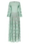 mariko mori long dress in viscose blend