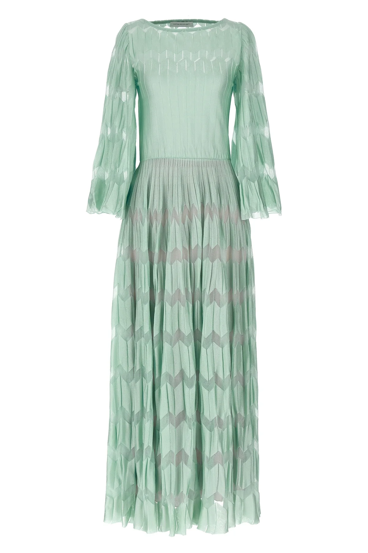 mariko mori long dress in viscose blend