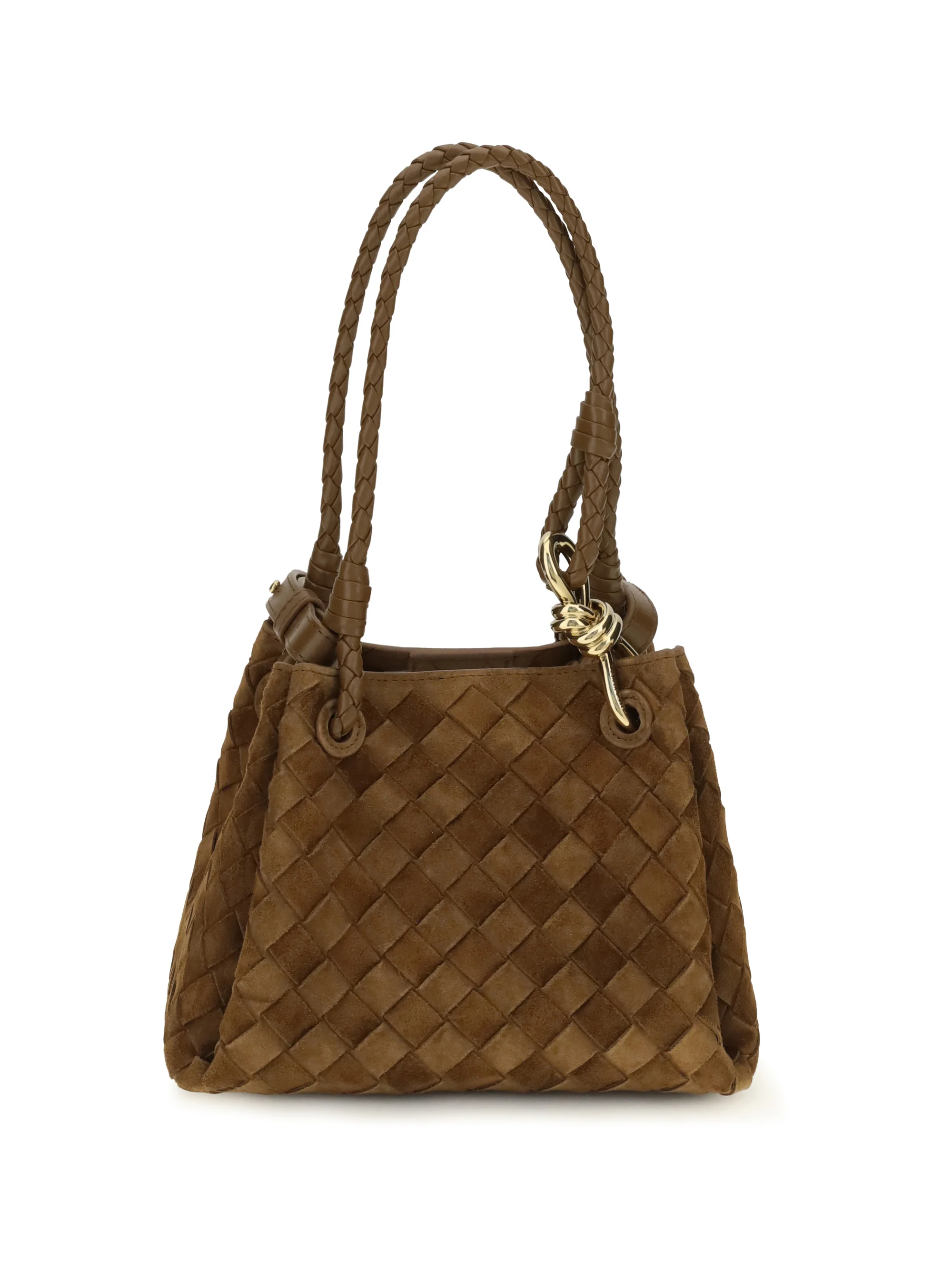 BOTTEGA VENETA OS parachute small suede handbag