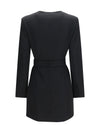 grain de poudre blazer with belt