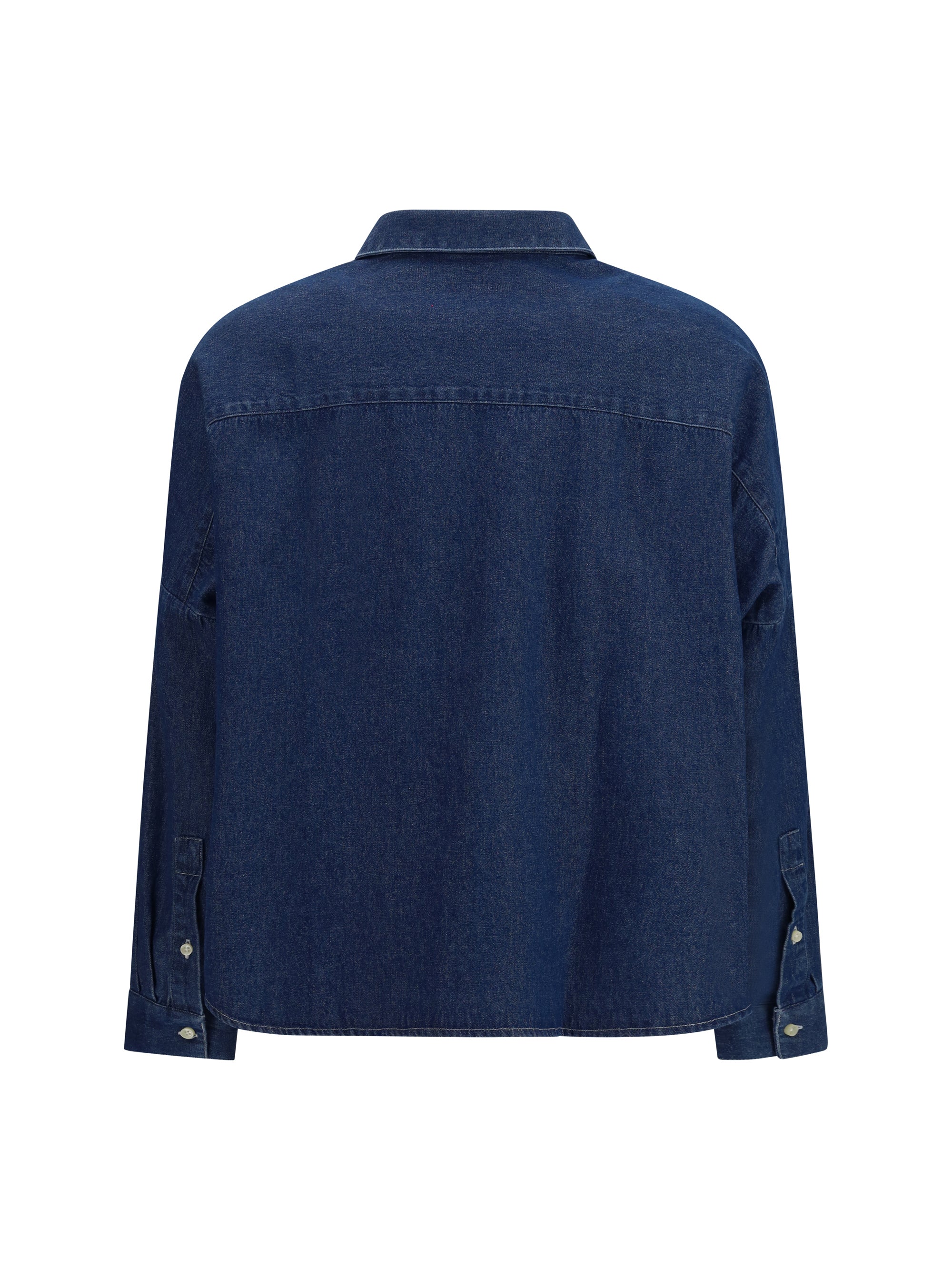 DEPERLU L cotton and linen blend shirt