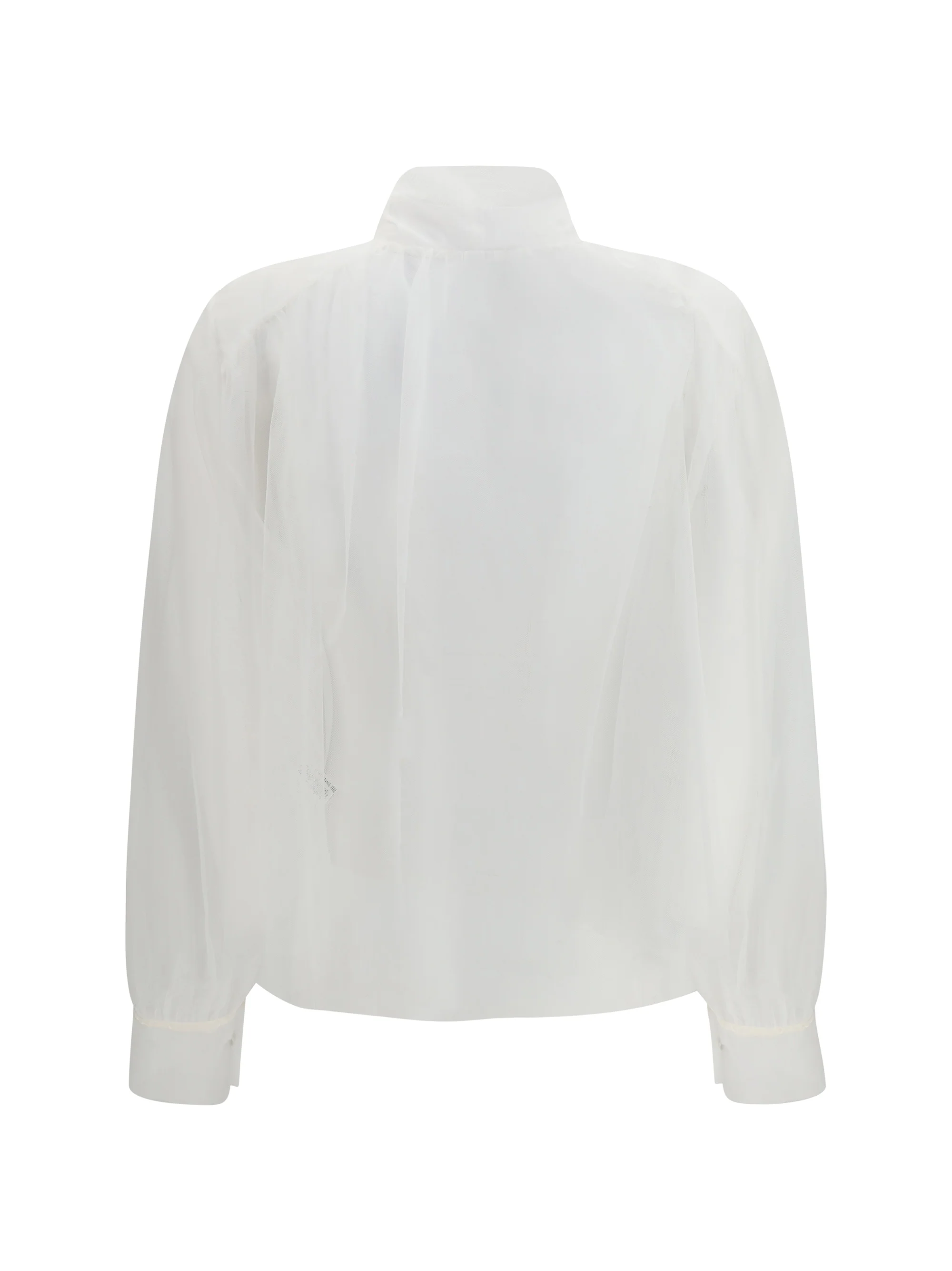 tulle shirt with sash