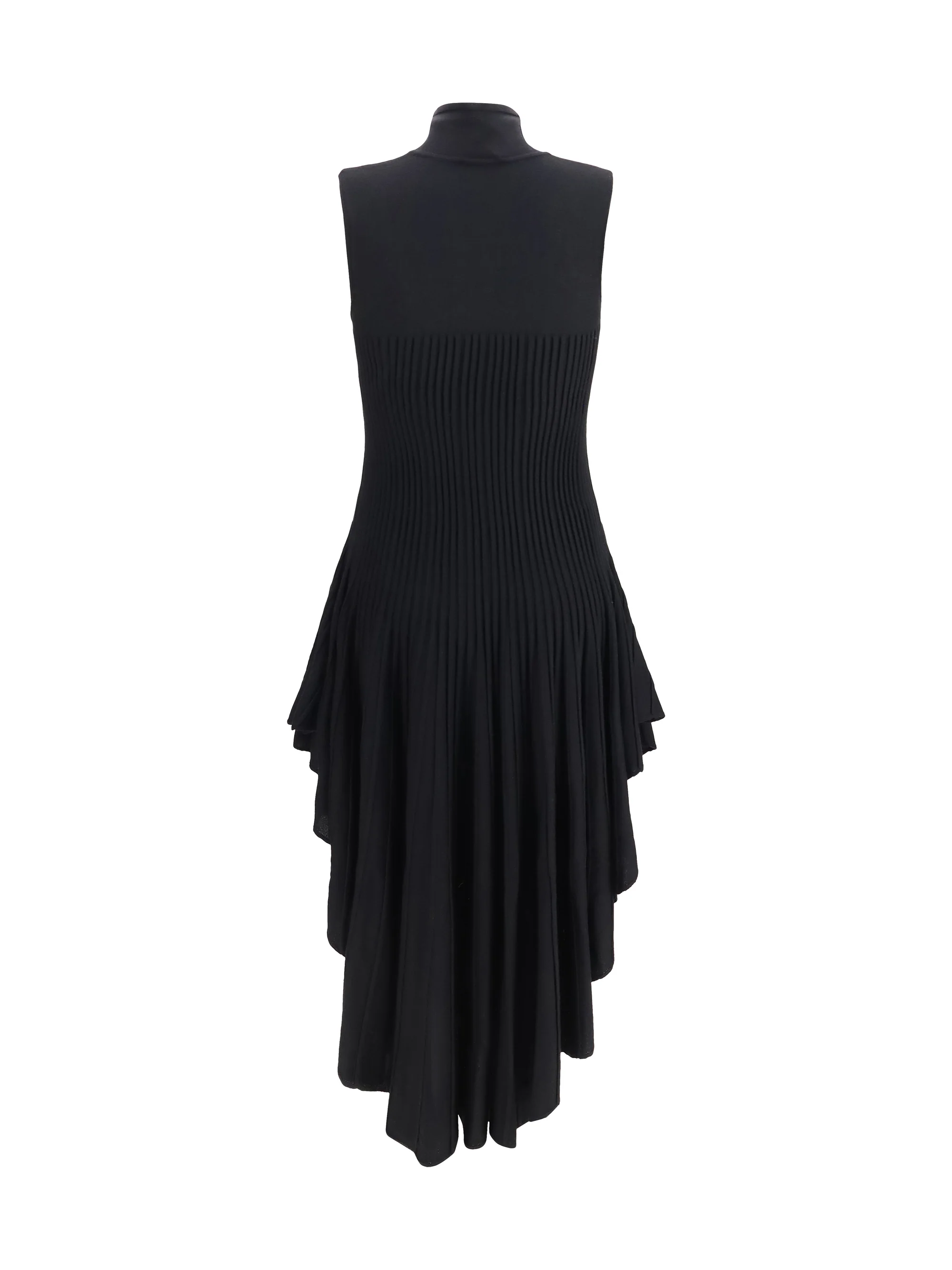 ALAIA 36 3d sculpted knit pointed dress