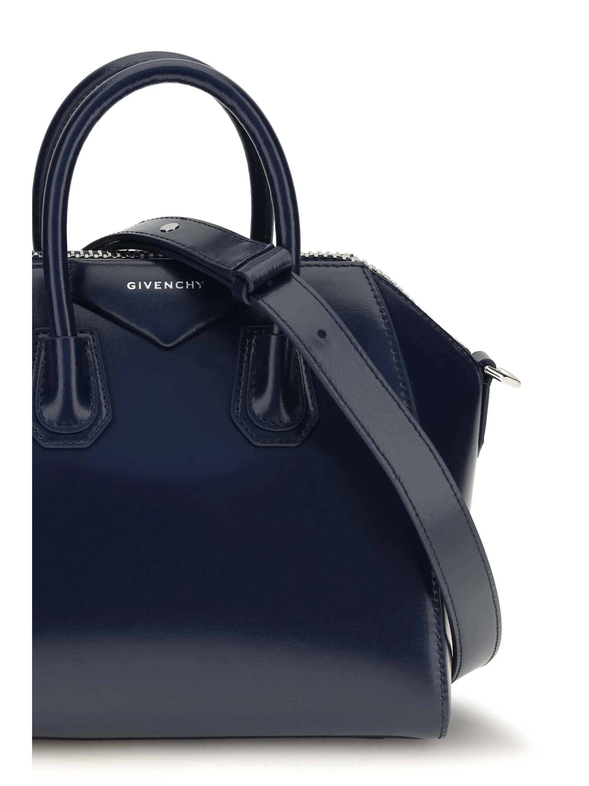 antigona mini leather handbag