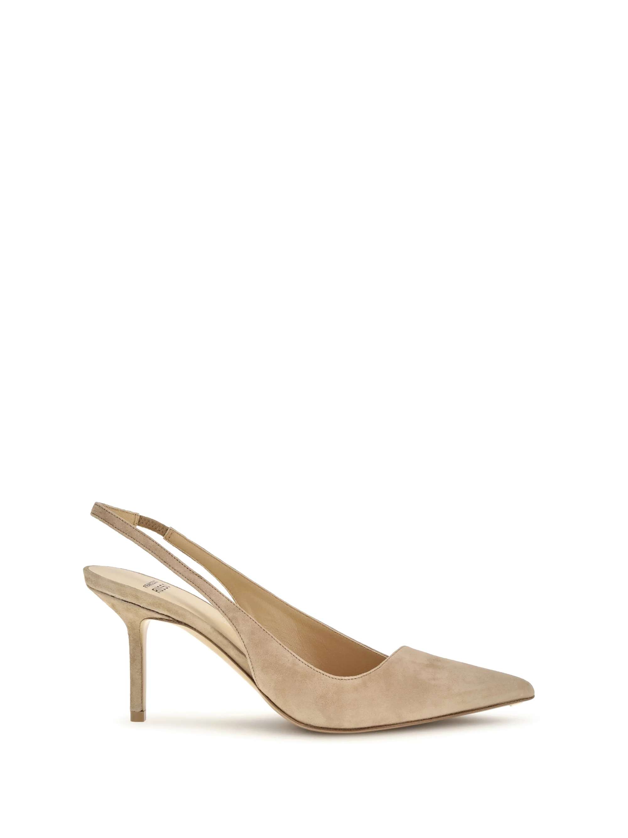 FRANCESCO RUSSO 36 suede slingback pumps