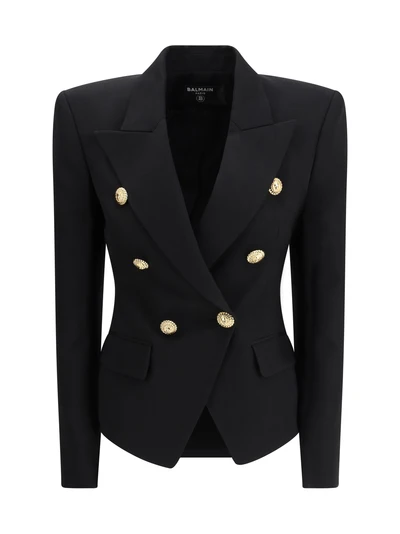 6 buttons fitted grain de poudre jacket