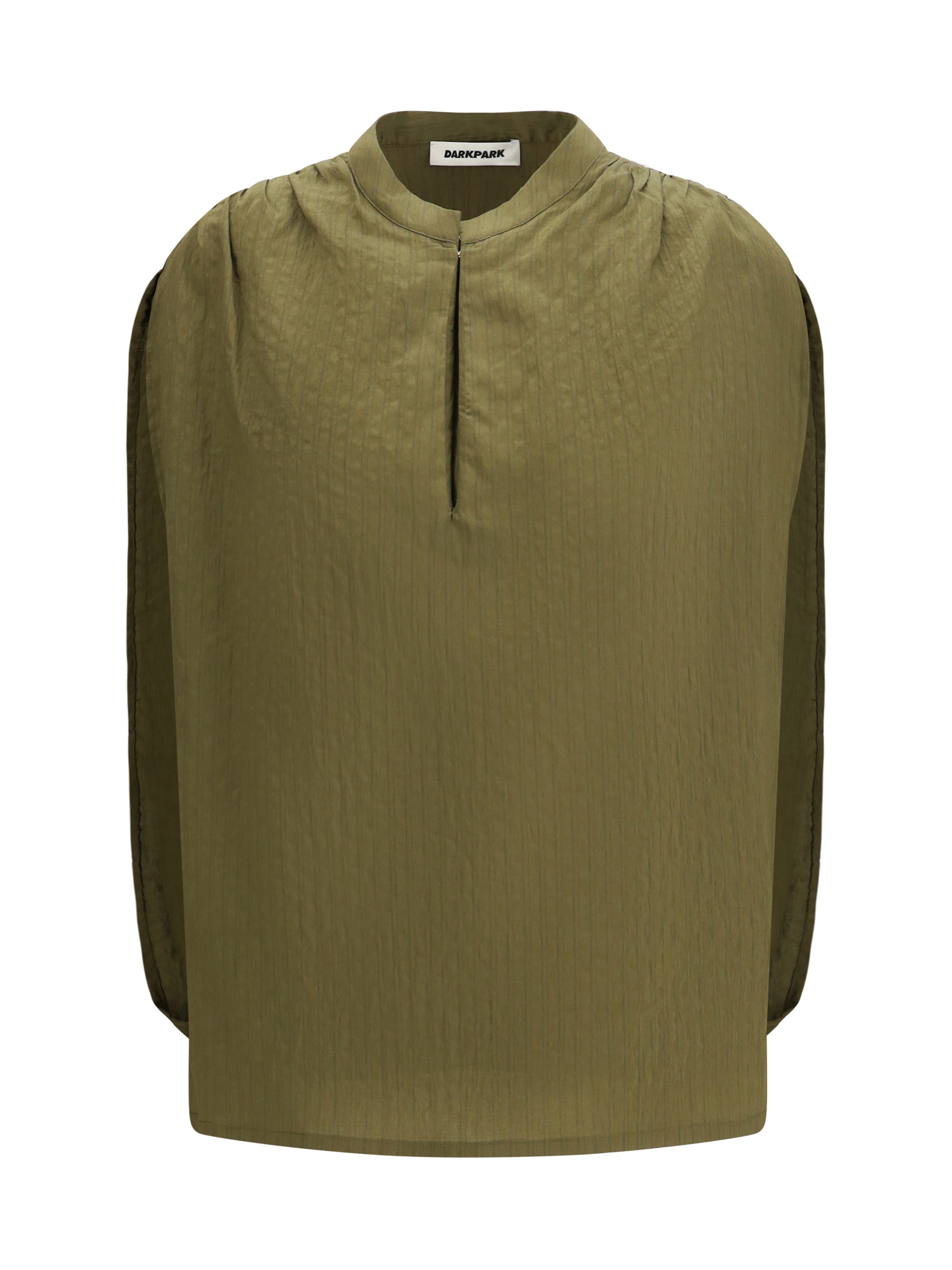 DARKPARK S tracy textured gathered blouse