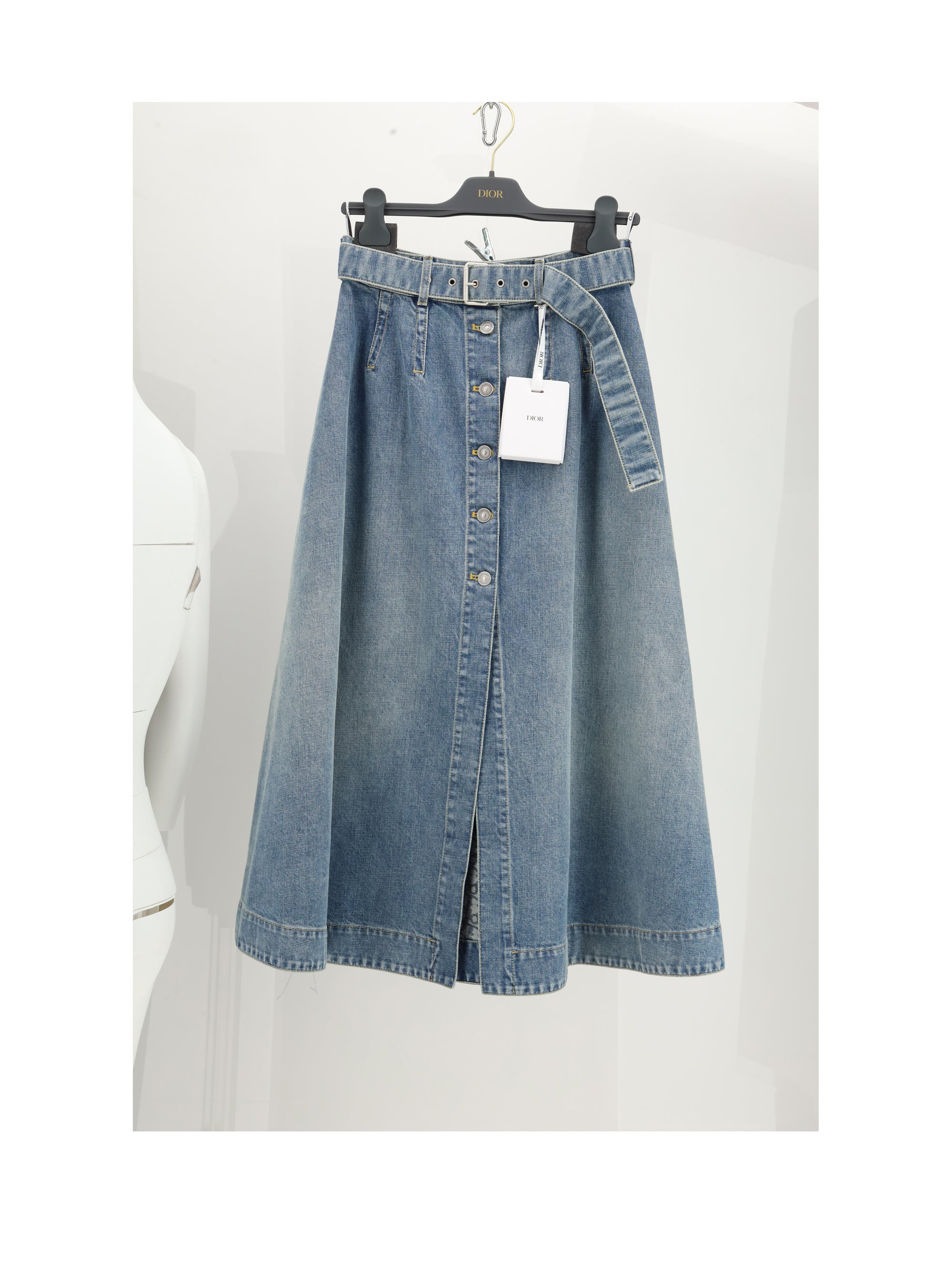 DIOR 40 eth-jupe denim nd-stone