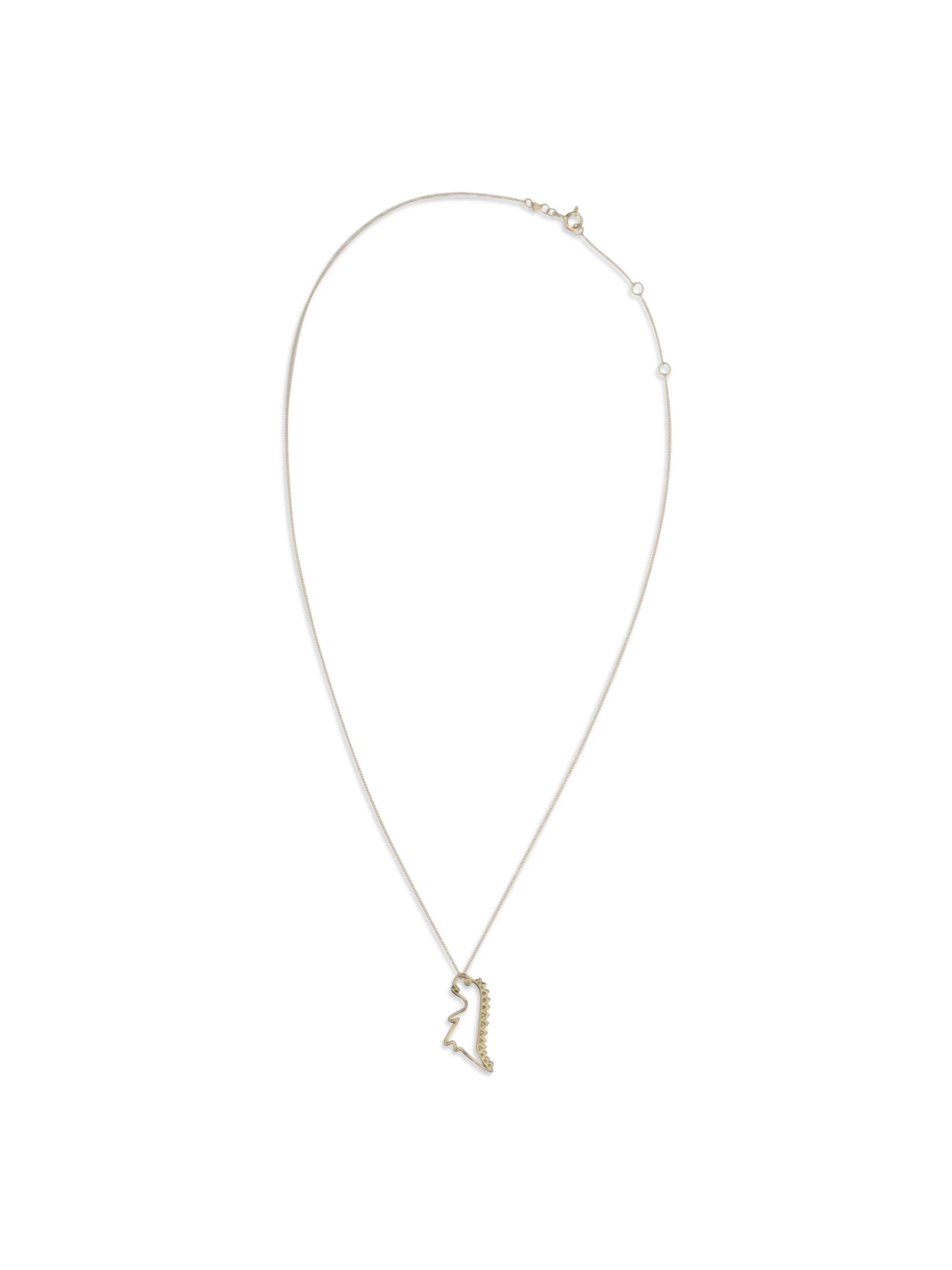 ALIITA OS dino esmeralda necklace