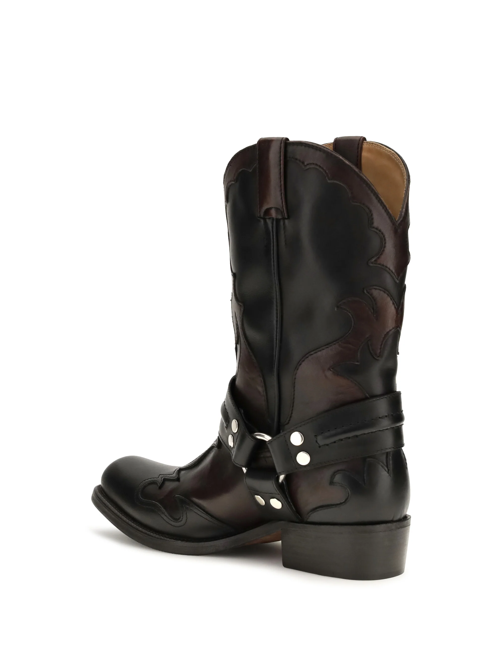 sylvester leather cowboy boots