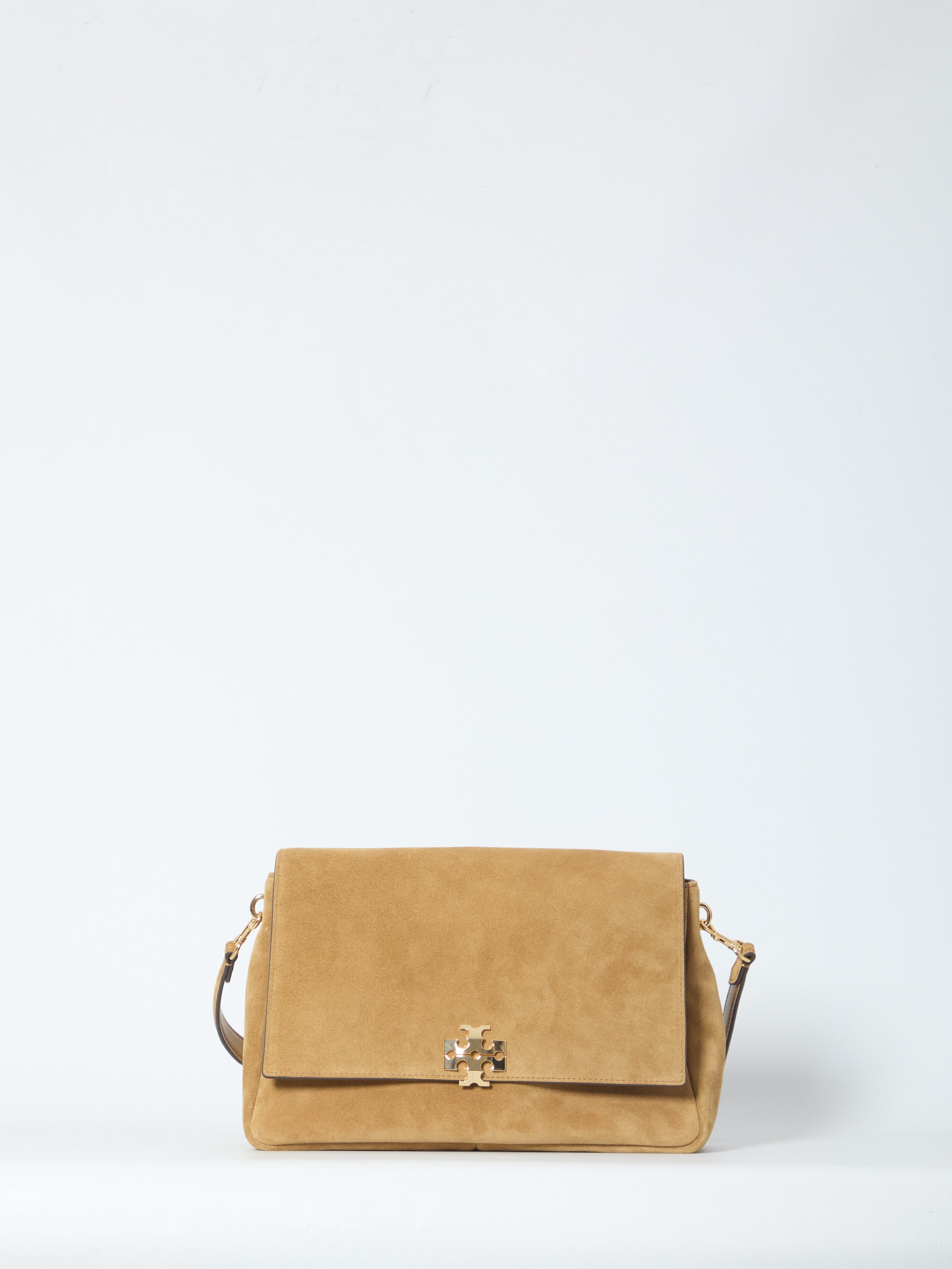 TORY BURCH OS charlie suede bag 