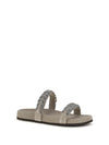 laurel leaf monili-embellished slides