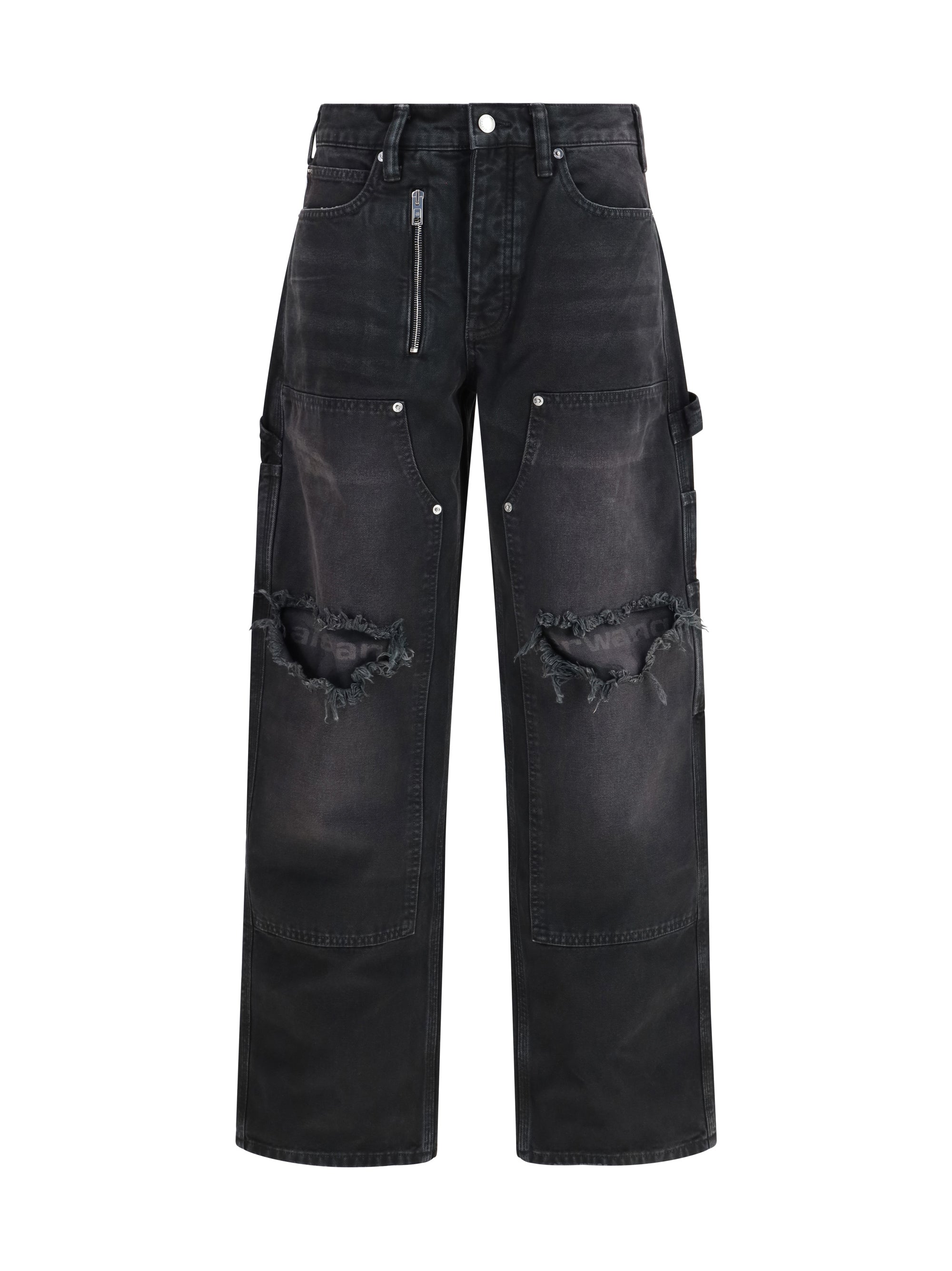 ALEXANDER WANG 25 zip carpenter pants