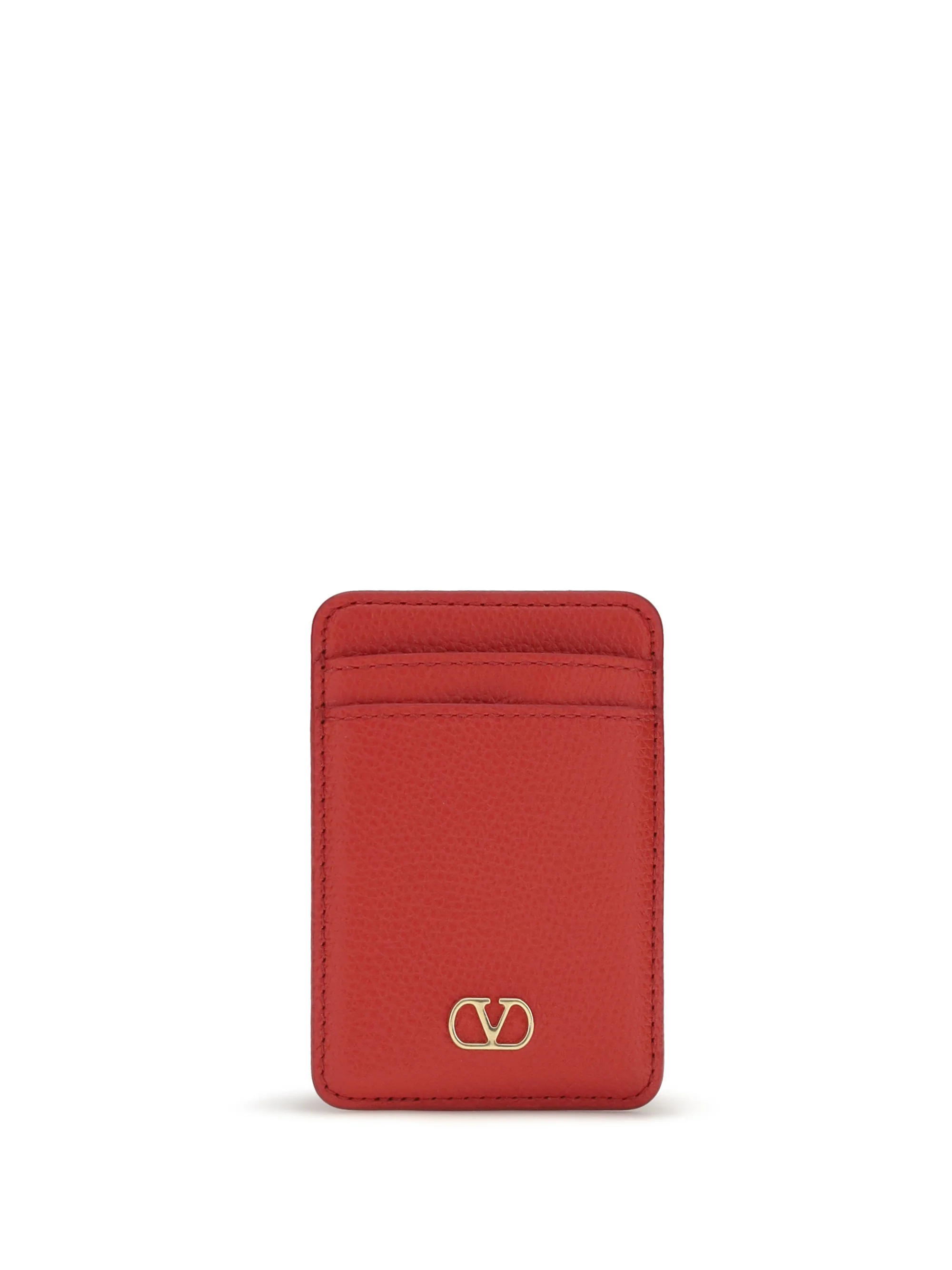 VALENTINO GARAVANI OS vlogo signature magnetic card holder