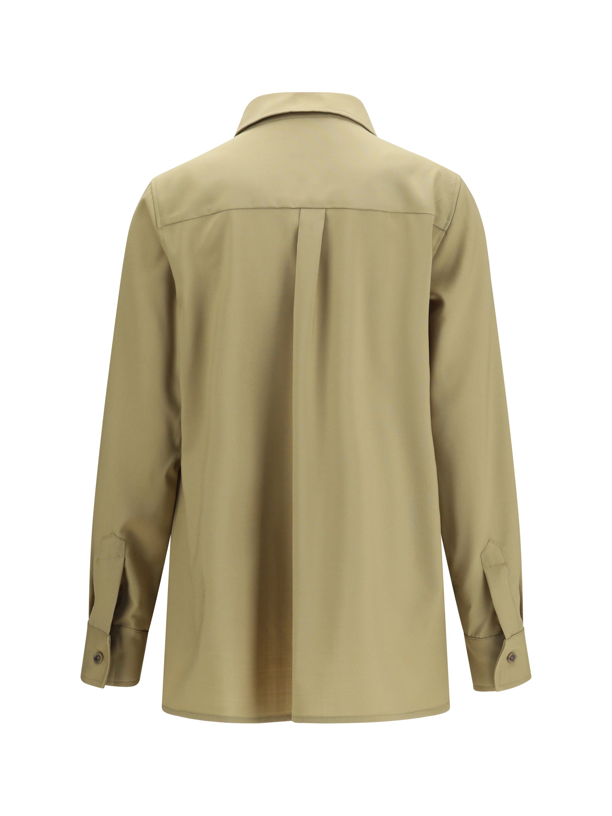 virgin wool overshirt