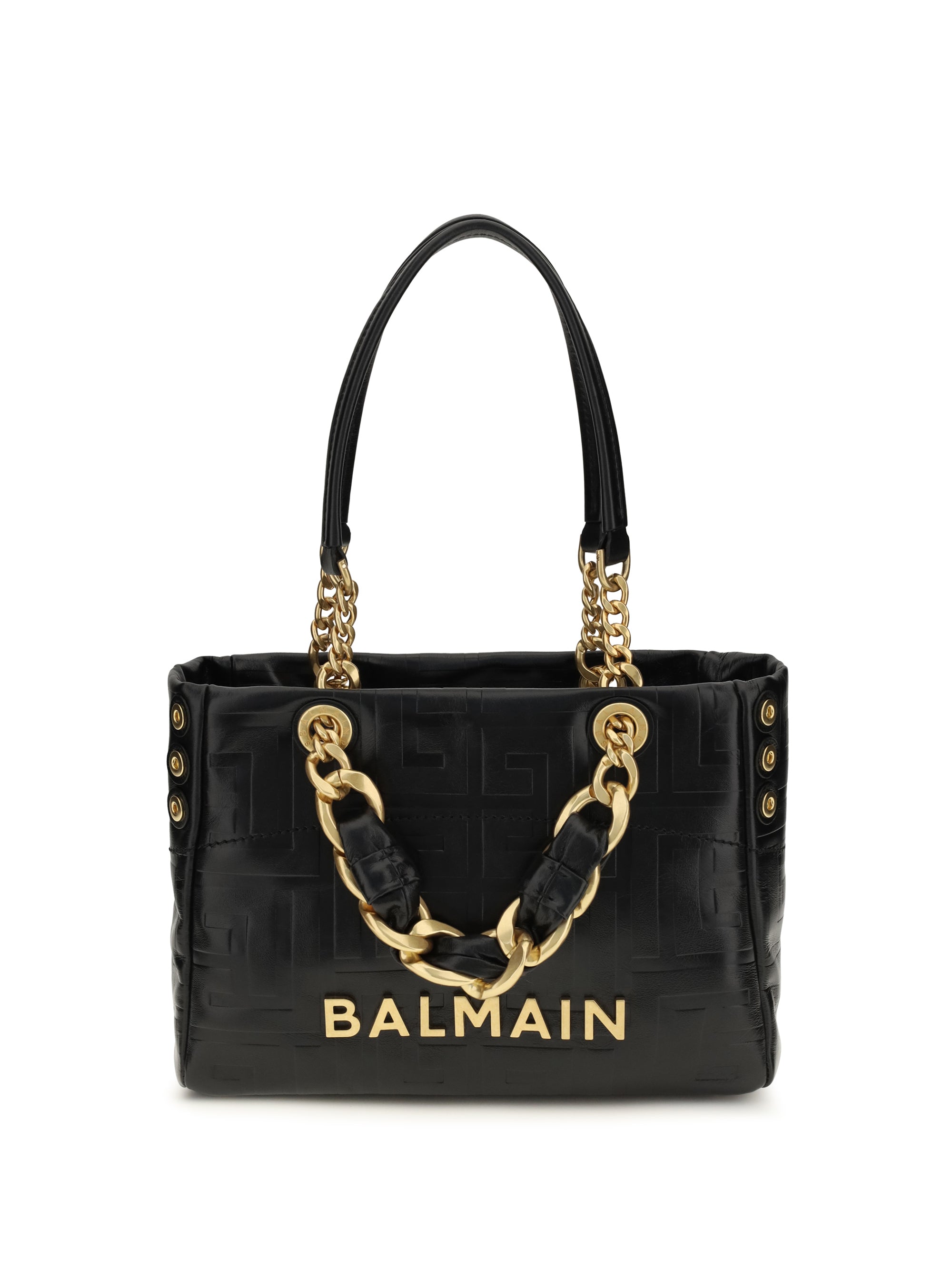 BALMAIN OS small cabas 1945 tote bag
