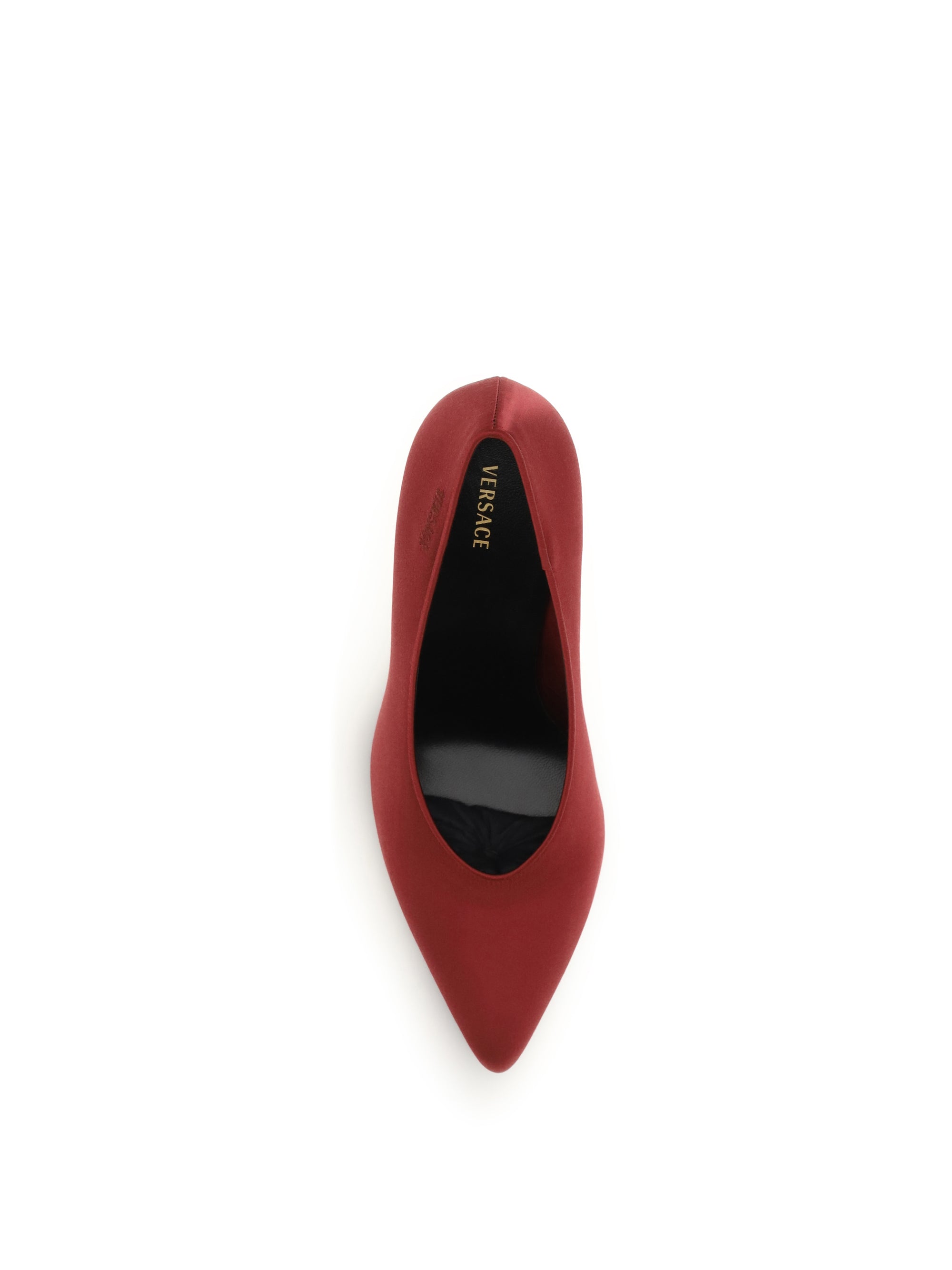 gianni satin pumps